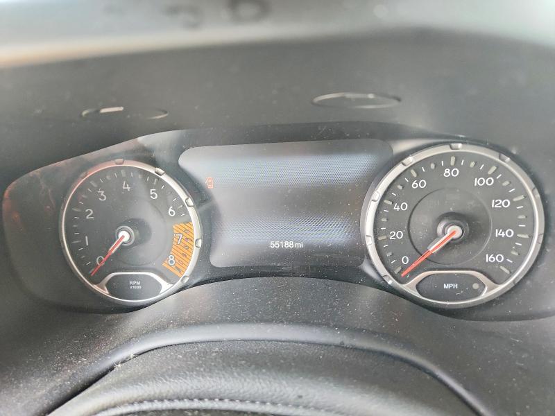 2022 Jeep Renegade VIN ZACNJDC17NPN68775 COPART salvage auction — FRONT END, VA - CERTIFICATE OF TITLE, sold $775 on 2026-08-20 (photo 9)