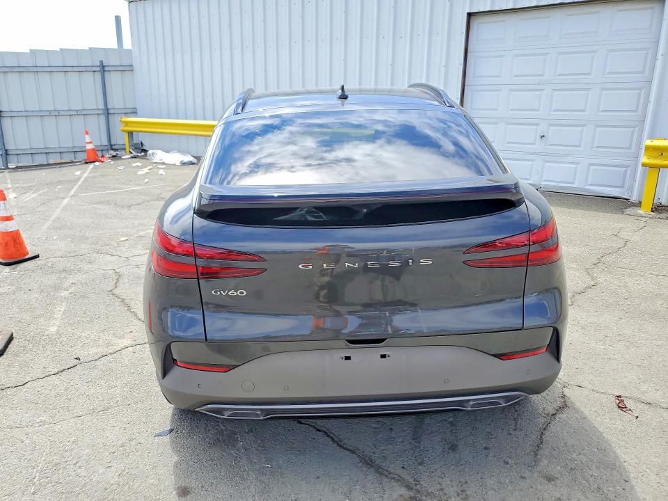 2024 Genesis Gv60 VIN KMUKB4SA0RU023720 COPART salvage auction — FRONT END, CA - SALVAGE CERTIFICATE, sold $11,400 on 2026-09-06 (photo 6)