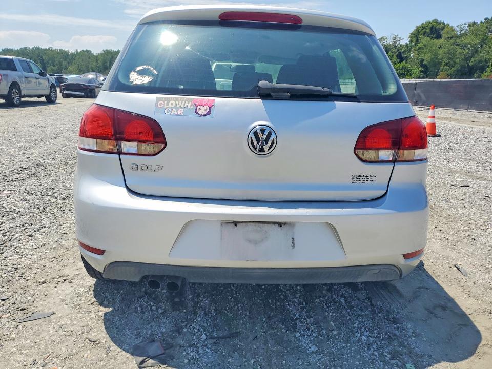 2013 Volkswagen Golf VIN WVWDB7AJ7DW116911 COPART salvage auction — NORMAL WEAR, SC - CERTIFICATE OF TITLE, sold $200 on 2026-08-12 (photo 6)
