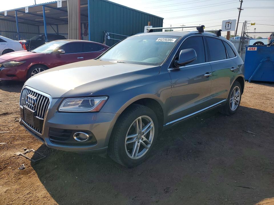 2016 Audi Q5 VIN WA1L2AFP8GA027995 COPART salvage auction — REAR END, Co - Salvage Title, sold $2,400 on 2026-08-27 (photo 1)