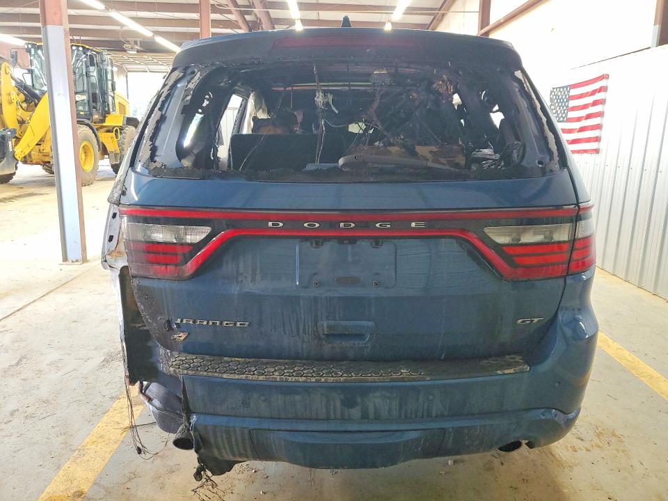 2025 Dodge Durango VIN 1C4RDJDG1SC517916 COPART salvage auction — INTERIOR BURN, Cd - Non-Repairable, sold $14,700 on 2026-09-08 (photo 6)