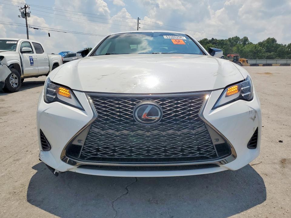 2019 Lexus Rc VIN JTHHZ5BC0K5021125 COPART salvage auction — BIOHAZARD/CHEMICAL, Tn - Salvage Certificate, sold $18,900 on 2026-08-19 (photo 5)