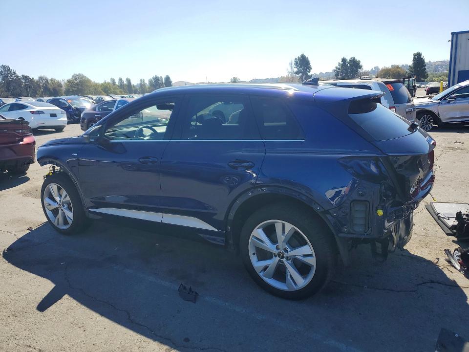 2023 Audi Q4 e-tron VIN WA1L2BFZ4PP063476 COPART salvage auction — FRONT END, Ca - Salvage Certificate, sold $12,800 on 2026-09-11 (photo 2)