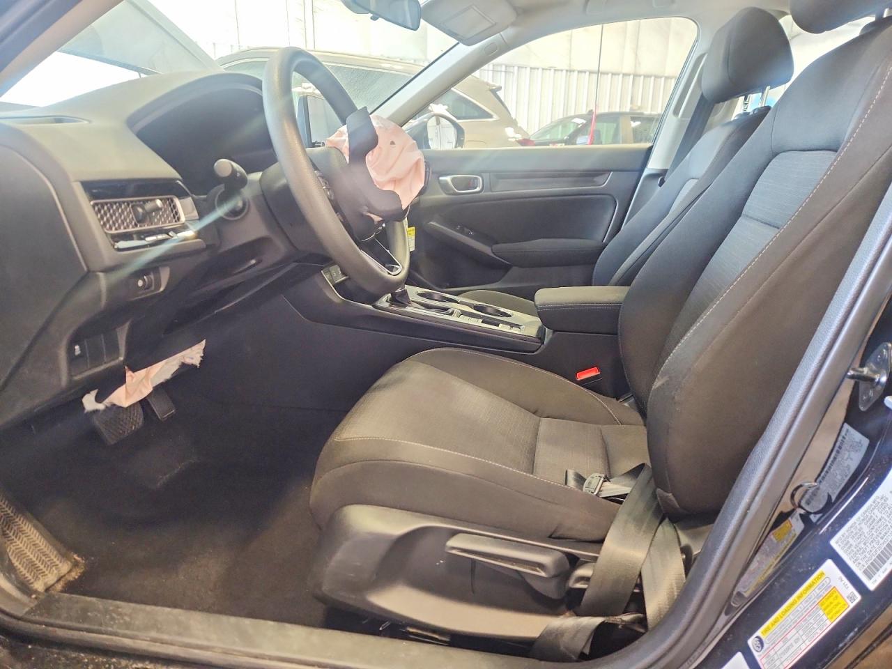 2026 Honda Civic VIN 2HGFE2F25TH537139 COPART salvage auction — Front End, Ic - Salvage Title, sold $7,400 on 2026-09-21 (photo 7)