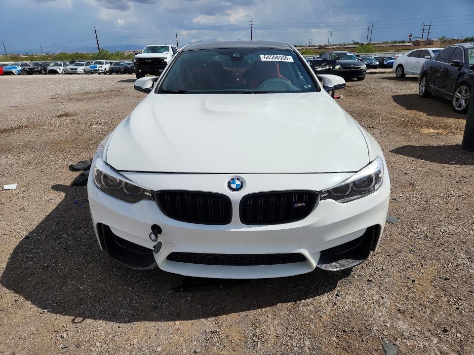 2019 BMW M4 VIN WBS4Y9C55KAH82908 COPART salvage auction — UNDERCARRIAGE, Az - Cert Of Title - Salvage, sold $22,300 on 2026-08-21 (photo 5)