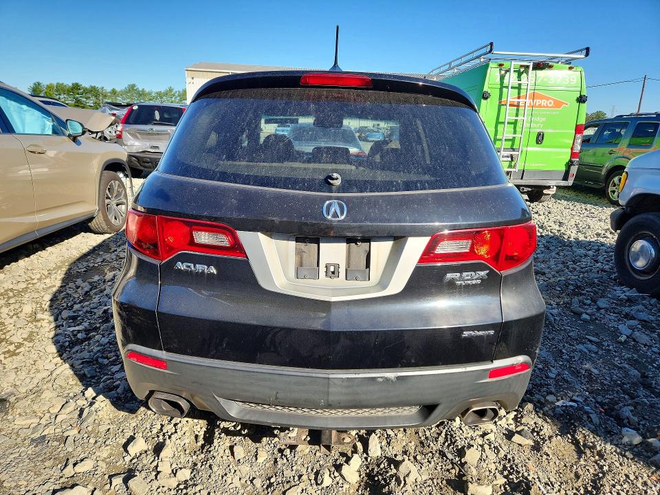 2010 Acura Rdx VIN 5J8TB1H50AA006892 COPART salvage auction — MINOR DENT/SCRATCHES, NJ - CERTIFICATE OF TITLE, sold $1,600 on 2026-09-21 (photo 6)