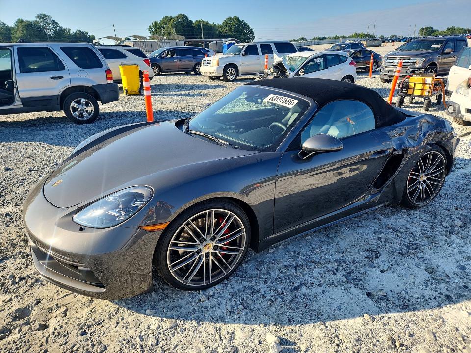 2022 Porsche Boxster VIN WP0CD2A89NS228740 — COPART salvage auction photo