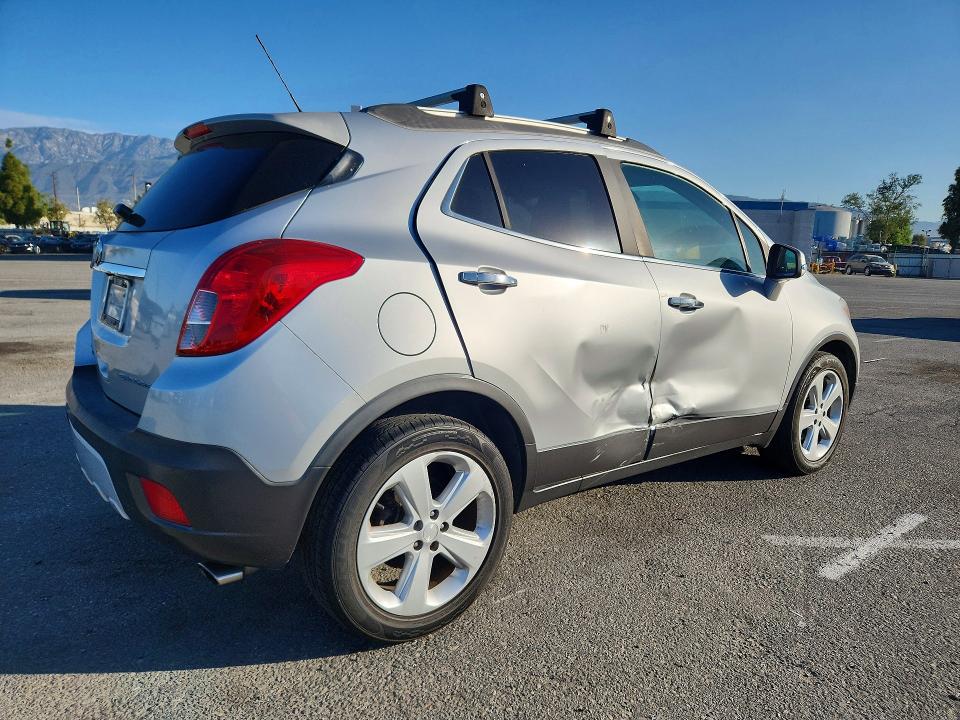 2015 Buick Encore VIN KL4CJASB0FB266558 COPART salvage auction — SIDE, Ca - Salvage Certificate, sold $1,900 on 2026-09-10 (photo 3)