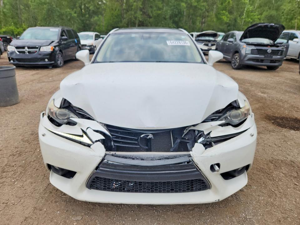 2014 Lexus Is 250 VIN JTHCF1D2XE5001095 COPART salvage auction — FRONT END, ON - PERMIT NO BRAND - UNFIT, sold $3,900 on 2026-08-25 (photo 5)