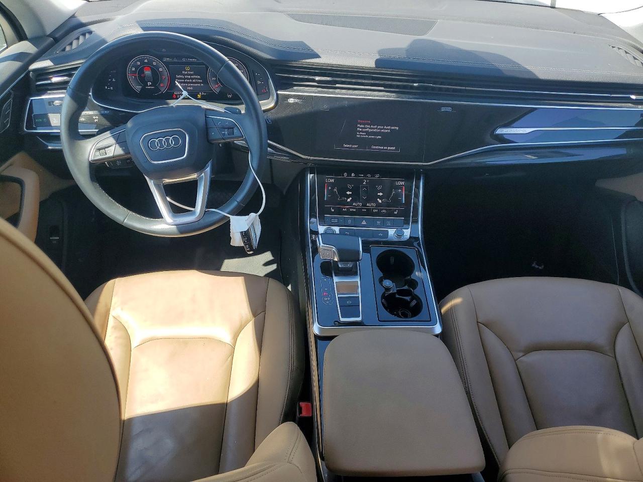 2023 Audi Q7 VIN WA1ACBF76PD014526 COPART salvage auction — Front End, CA - DIS/DLR/EXP ONLY CLEAN TITLE, sold $13,700 on 2026-08-25 (photo 8)