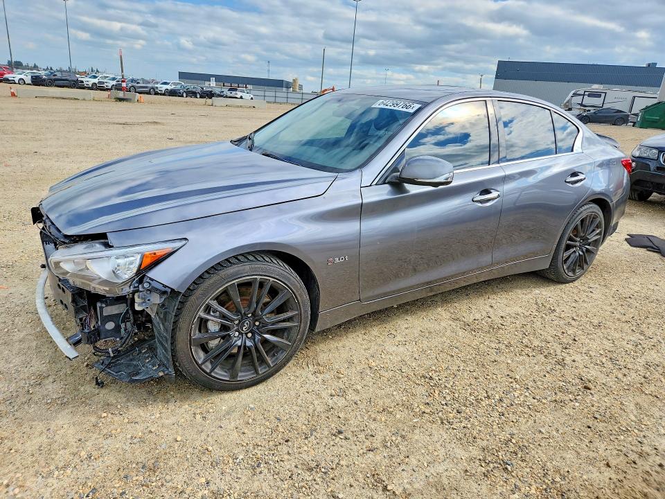 2016 Infiniti Q50 VIN JN1FV7AR5GM450363 — COPART salvage auction photo
