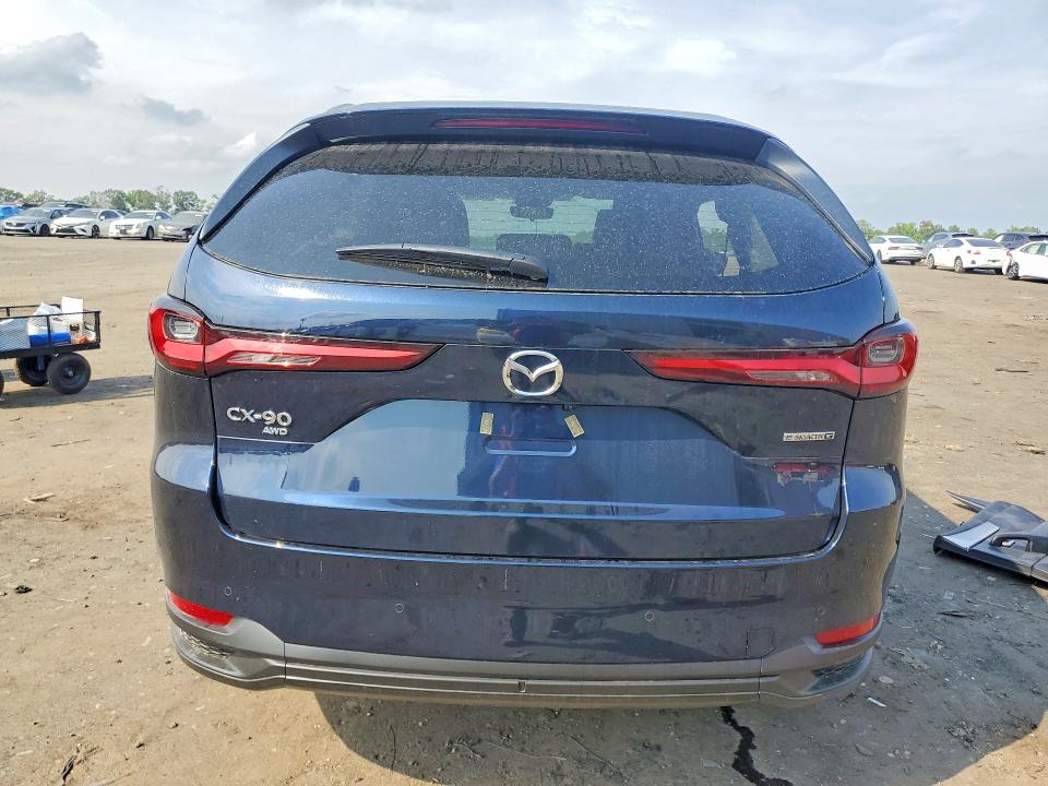 2026 Mazda Cx-90 VIN JM3KKBHD2T1351424 COPART salvage auction — SIDE, Salvage Title, sold $15,200 on 2026-08-26 (photo 6)