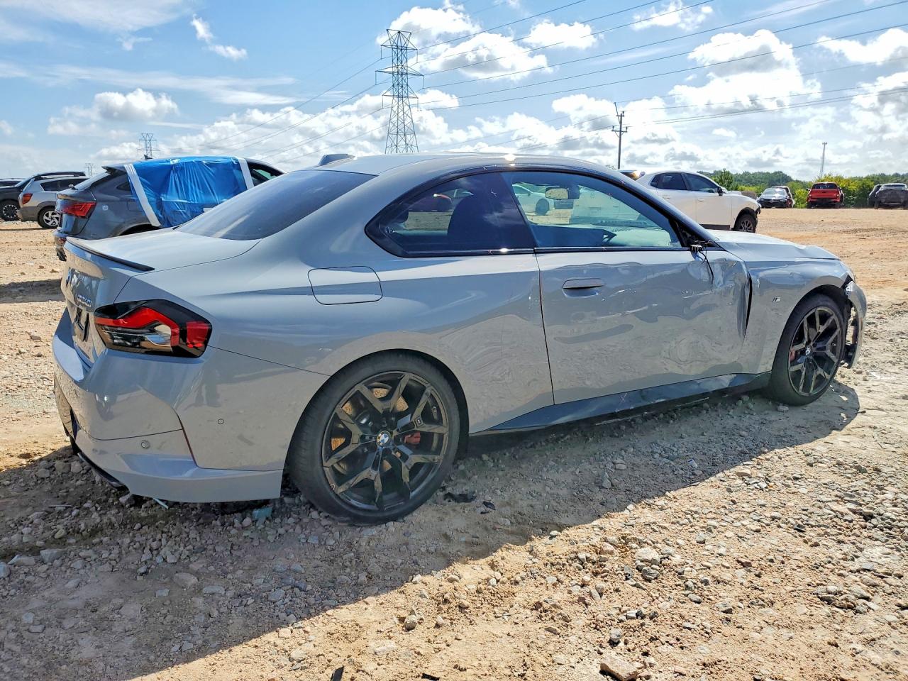 2025 BMW M240i VIN 3MW53CM04S8F68699 COPART salvage auction — Front End, NC - SALVAGE CERTIFICATE OF TITLE, sold $22,900 on 2026-08-24 (photo 3)