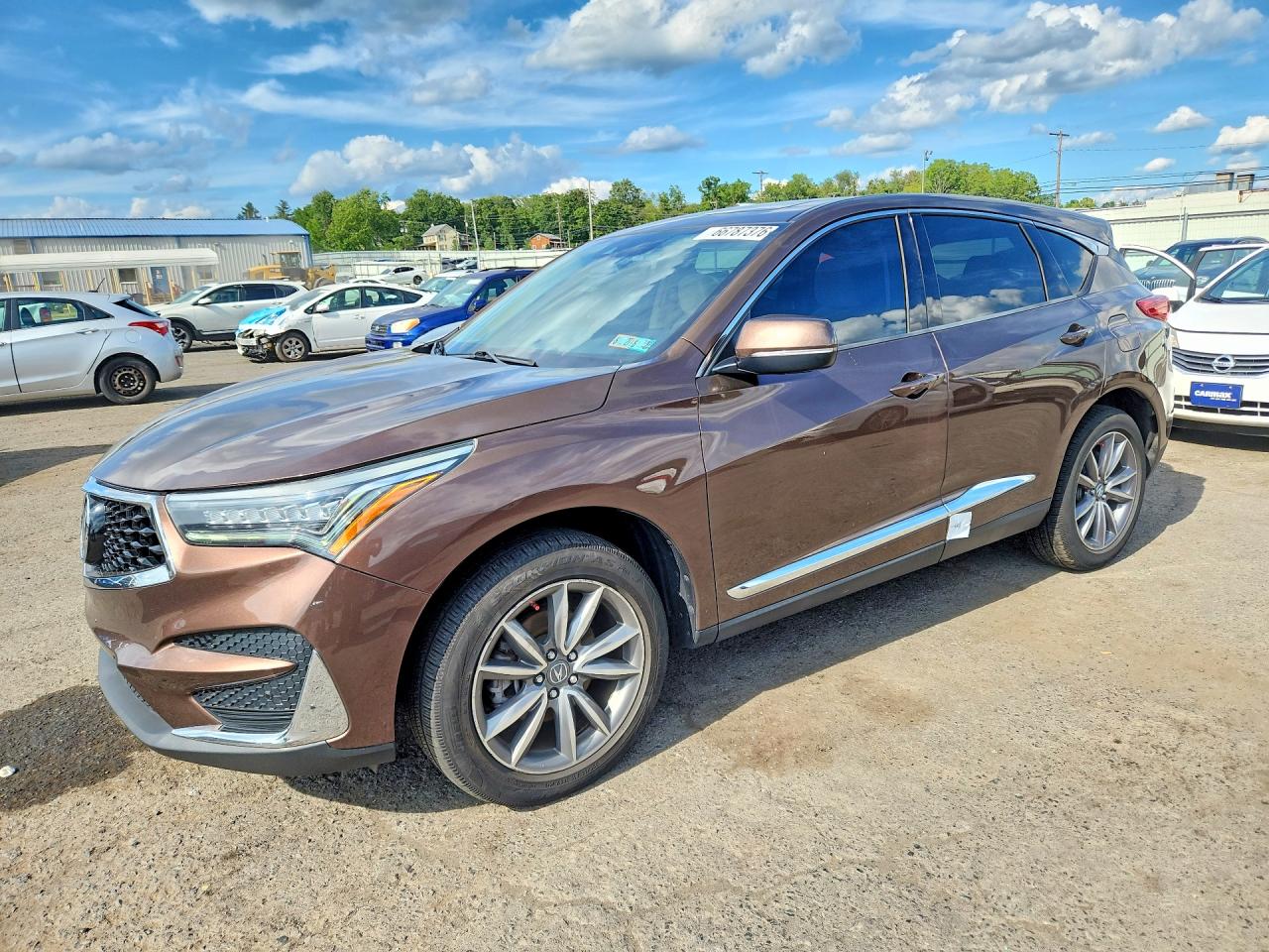 2020 Acura RDX VIN 5J8TC2H53LL003298 — COPART salvage auction photo