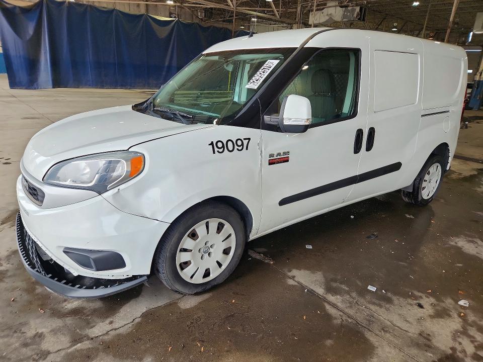 2020 Ram Promaster city VIN ZFBHRFBB9L6R44796 COPART salvage auction — FRONT END, Mi - Certificate Of Title, sold $1,550 on 2026-08-18 (photo 1)