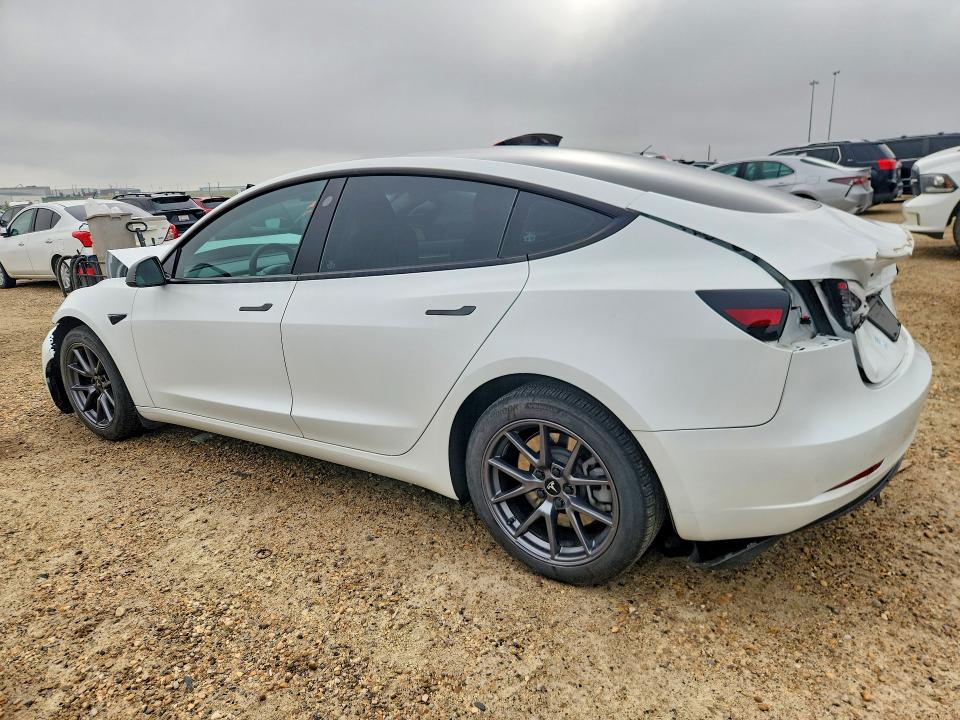 2023 Tesla Model 3 VIN LRW3E1FA0PC871958 COPART salvage auction — REAR END, Ab - Bos - Salvage, sold $9,800 on 2026-09-03 (photo 2)