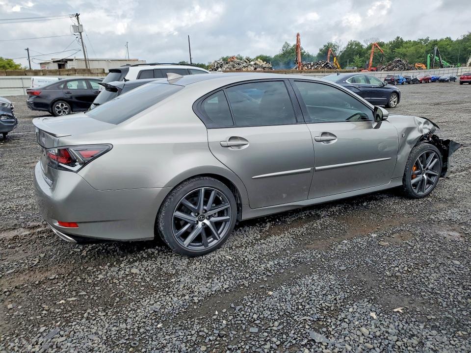 2018 Lexus GS VIN JTHCZ1BL6JA009375 COPART salvage auction — FRONT END, Salvage Title, sold $12,975 on 2026-09-17 (photo 3)