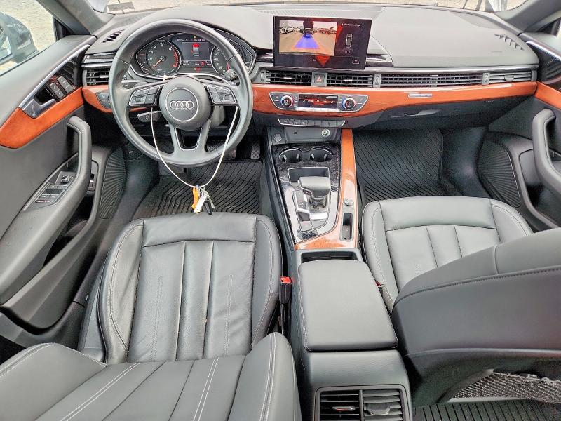 2020 Audi A5 VIN WAUANCF56LA009050 COPART salvage auction — FRONT END, Va - Cert Of Title - Salvage, sold $10,500 on 2026-08-26 (photo 8)