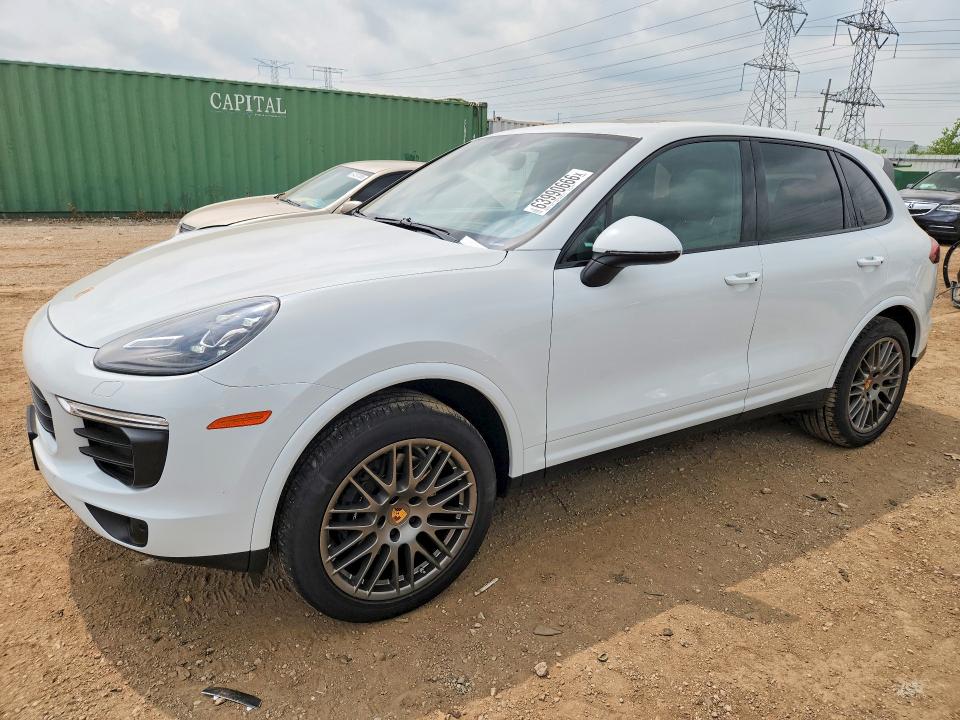 2017 Porsche Cayenne VIN WP1AA2A21HKA82865 — COPART salvage auction photo