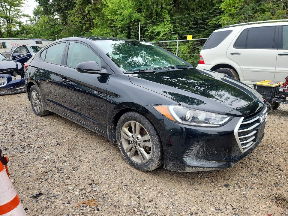 2018 Hyundai Elantra VIN 5NPD84LF1JH281733 COPART salvage auction — MECHANICAL, Oh - Certificate Of Title, sold $1,150 on 2026-08-26 (photo 4)
