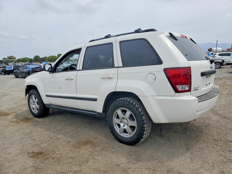 2008 Jeep Grand cherokee VIN 1J8GR48K18C160859 COPART salvage auction — FRONT END, CA - SALVAGE CERTIFICATE, sold $425 on 2026-08-21 (photo 2)