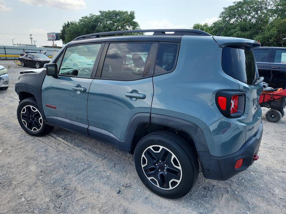 2016 Jeep Renegade VIN ZACCJBCT5GPD61840 COPART salvage auction — FRONT END, OK - CERT OF TITLE-REPOSSESSION, sold $625 on 2026-08-13 (photo 2)