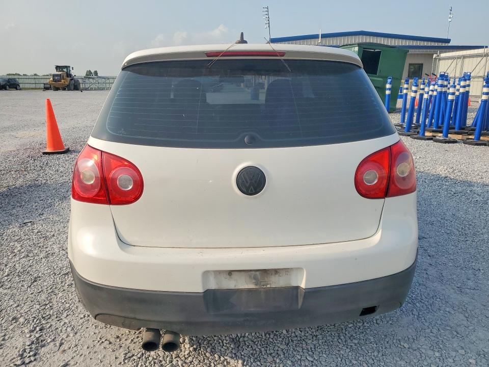 2008 Volkswagen Gti VIN WVWFV71K88W052943 COPART salvage auction — FRONT END, LA - CERT OF TITLE-SALVAGE, sold $950 on 2026-08-17 (photo 6)