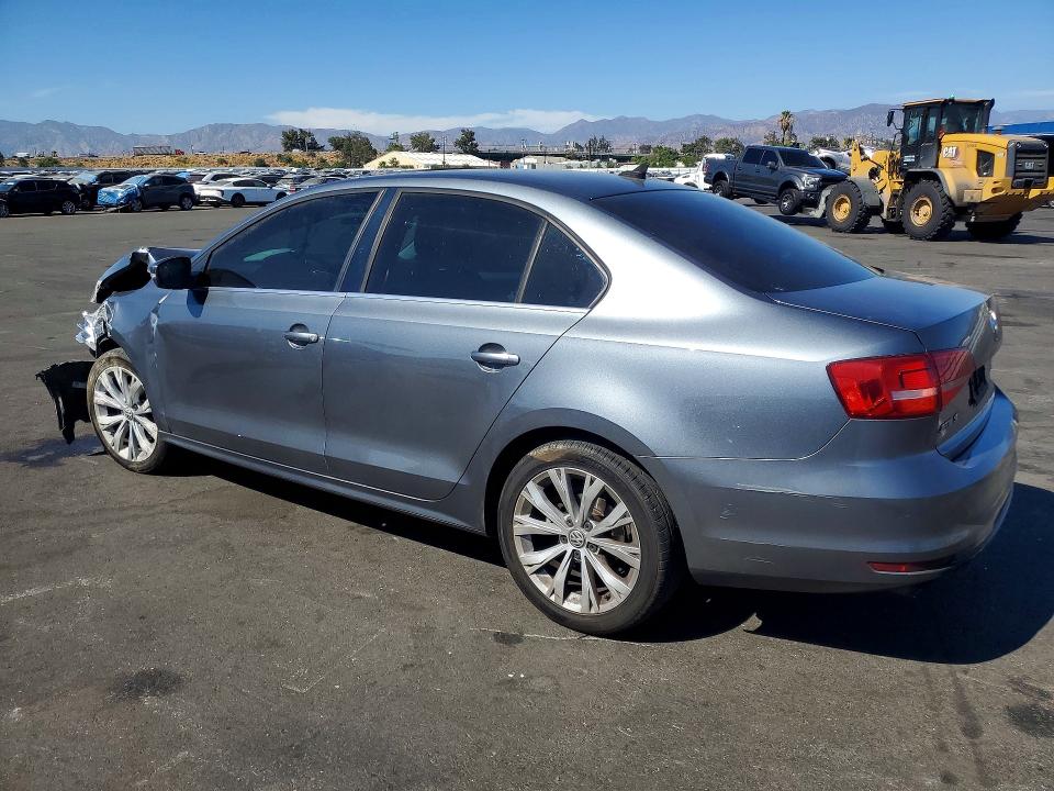 2015 Volkswagen Jetta VIN 3VWD17AJ2FM323077 COPART salvage auction — FRONT END, Ca - Salvage Certificate, sold $275 on 2026-09-02 (photo 2)