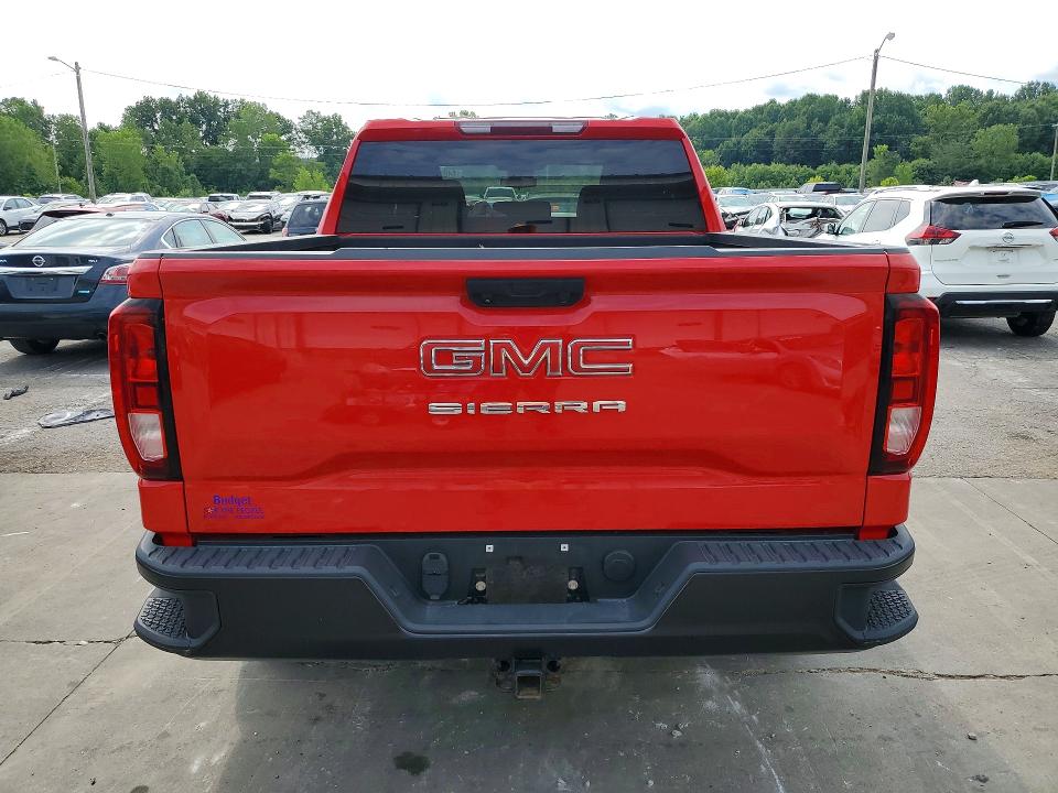 2022 Gmc SIERRA VIN 1GTPUAEK3NZ568295 COPART salvage auction — SIDE, Ky - Certificate Of Title (P), sold $15,100 on 2026-08-22 (photo 6)