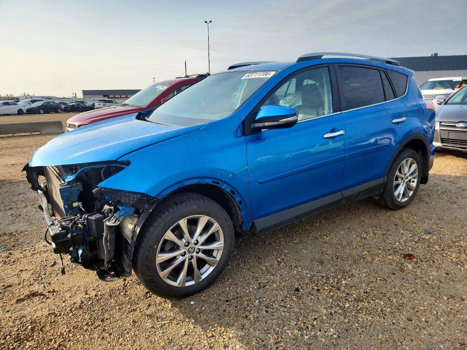 2016 Toyota Rav4 VIN 2T3DFREV9GW442144 COPART salvage auction — FRONT END, Ab - Bos - Salvage, sold $8,100 on 2026-08-20 (photo 1)