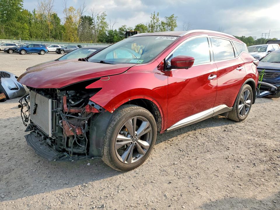 2024 Nissan Murano VIN 5N1AZ2DS3RC115541 — COPART salvage auction photo