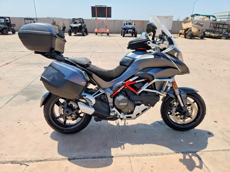2017 Ducati Multistrada VIN ZDM12BWW7HB018084 COPART salvage auction — MINOR DENT/SCRATCHES, AZ - CERTIFICATE OF TITLE, sold $3,600 on 2026-08-13 (photo 1)