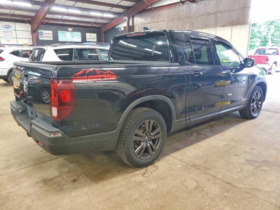 2019 Honda Ridgeline VIN 5FPYK2F19KB005542 COPART salvage auction — MINOR DENT/SCRATCHES, CT - CERTIFICATE OF TITLE (P), sold $1,700 on 2026-08-27 (photo 3)