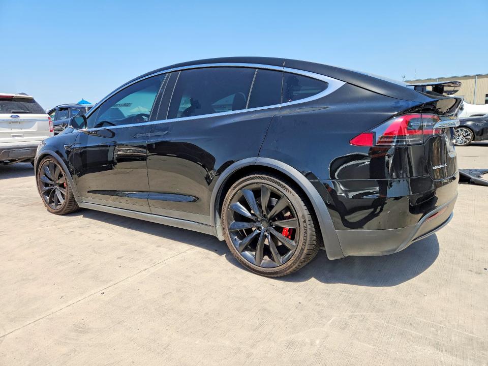 2018 Tesla Model x VIN 5YJXCBE48JF091373 COPART salvage auction — FRONT END, Tx - Salvage Vehicle Title, sold $10,800 on 2026-09-11 (photo 2)