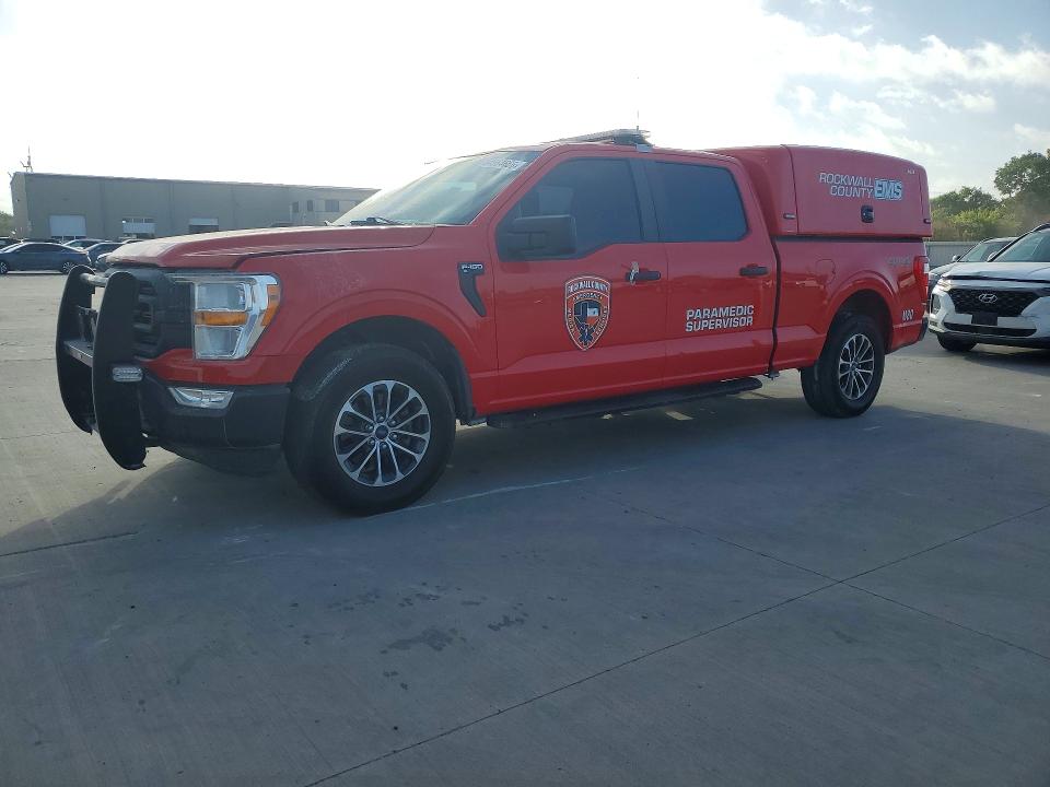2021 Ford F-150 lightning VIN 1FTFW1E50MKD02160 — COPART salvage auction photo