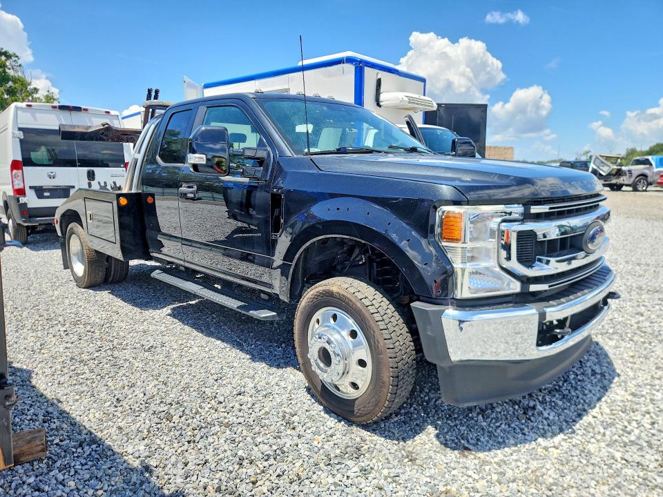 2021 Ford F-450 super duty VIN 1FD0X4GT1MEC44165 COPART salvage auction — FRONT END, TN - SALVAGE CERTIFICATE, sold $22,000 on 2026-08-31 (photo 4)