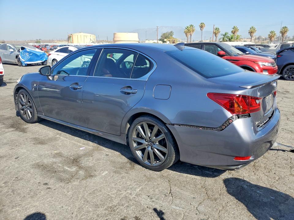 2015 Lexus Gs VIN JTHBE1BL2FA016466 COPART salvage auction — REAR END, Ca - Salvage Certificate, sold $3,700 on 2026-08-29 (photo 2)