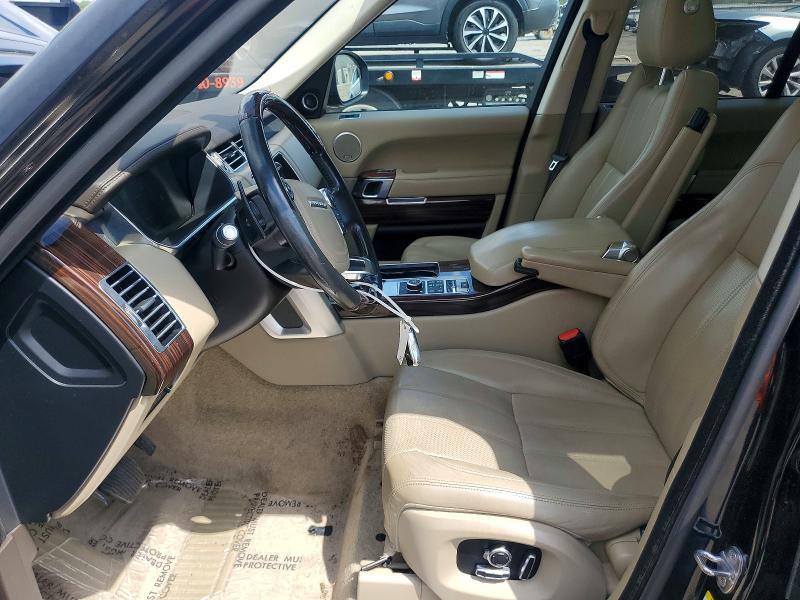 2017 Land rover RANGE ROVER VIN SALGS2FV9HA349731 COPART salvage auction — FRONT END, Va - Certificate Of Title, sold $8,800 on 2026-09-02 (photo 7)