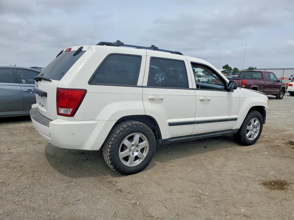 2008 Jeep Grand cherokee VIN 1J8GR48K18C160859 COPART salvage auction — FRONT END, CA - SALVAGE CERTIFICATE, sold $425 on 2026-08-21 (photo 3)