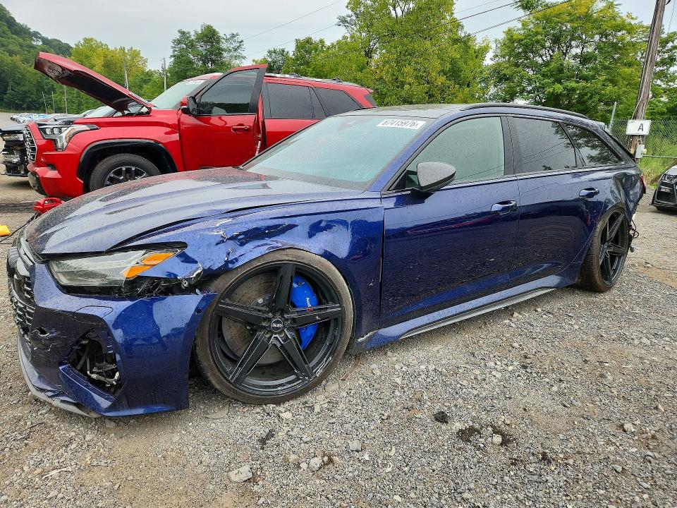2021 Audi S6 VIN WUA1CAF20MN904095 — COPART salvage auction photo