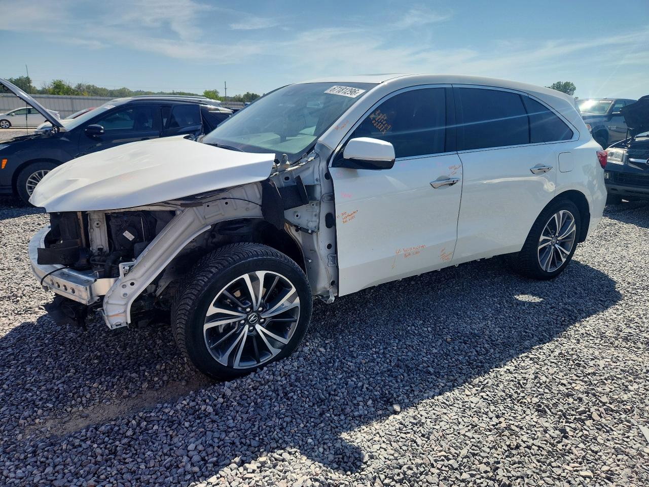 2019 Acura MDX VIN 5J8YD7H58KL000458 — COPART salvage auction photo