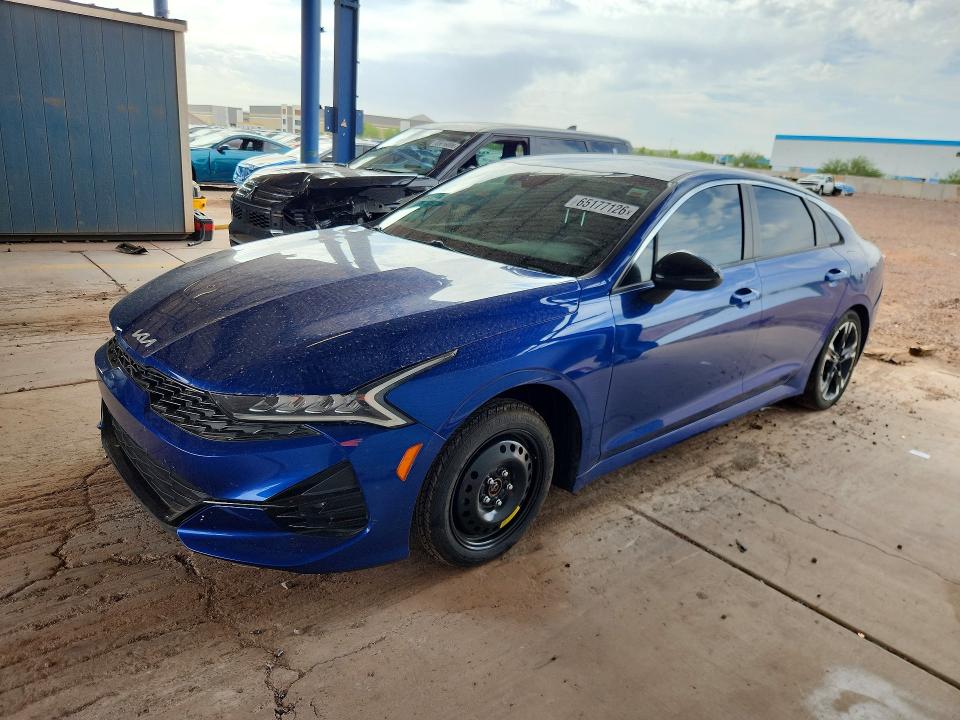 2022 Kia K5 VIN 5XXG64J22NG085000 — COPART salvage auction photo