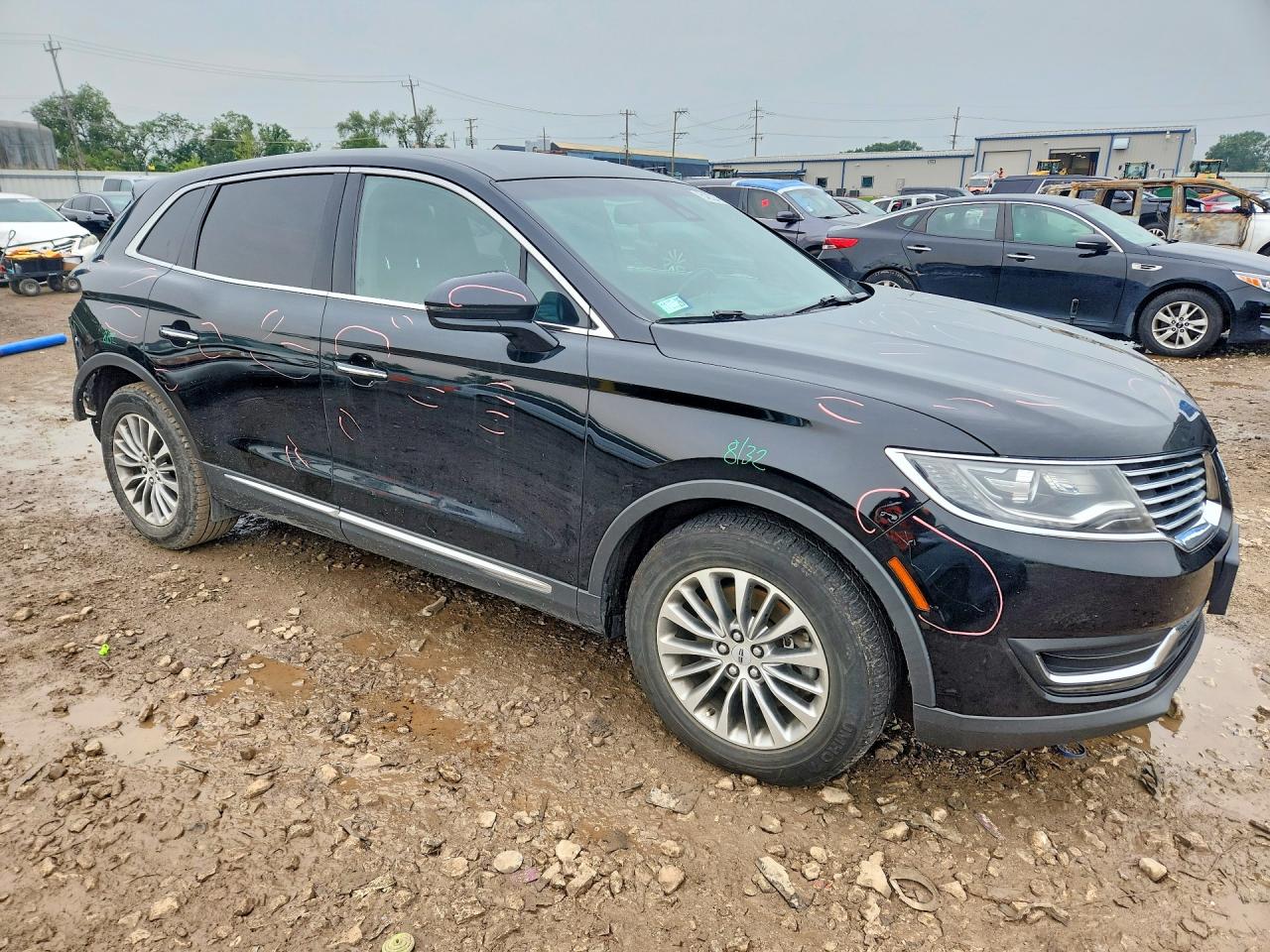 2016 Lincoln MKX VIN 2LMTJ8KR0GBL77408 COPART salvage auction — Rear End, IL - SALVAGE CERTIFICATE, sold $2,850 on 2026-09-18 (photo 4)