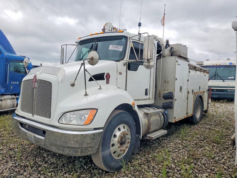 2014 Kenworth T370 VIN 2NKHHM7X1EM965805 COPART salvage auction — NORMAL WEAR, ON - PERMIT NO BRAND - UNFIT (P), sold $5,700 on 2026-09-08 (photo 2)