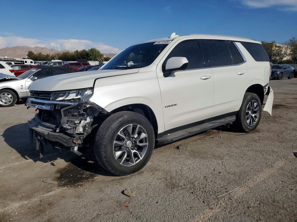 2021 Chevrolet Tahoe VIN 1GNSCNKTXMR395639 — COPART salvage auction photo