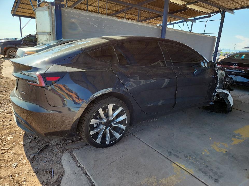 2025 Tesla Model 3 VIN 5YJ3E1EB2SF068769 COPART salvage auction — FRONT END, AZ, sold $14,700 on 2026-10-08 (photo 3)