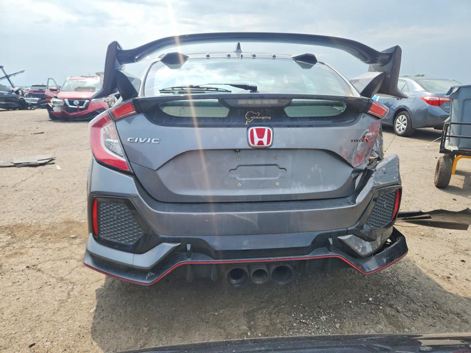 2017 Honda Civic VIN SHHFK8G70HU200233 COPART salvage auction — REAR END, Pa - Certificate Of Salvage, sold $8,800 on 2026-08-21 (photo 6)