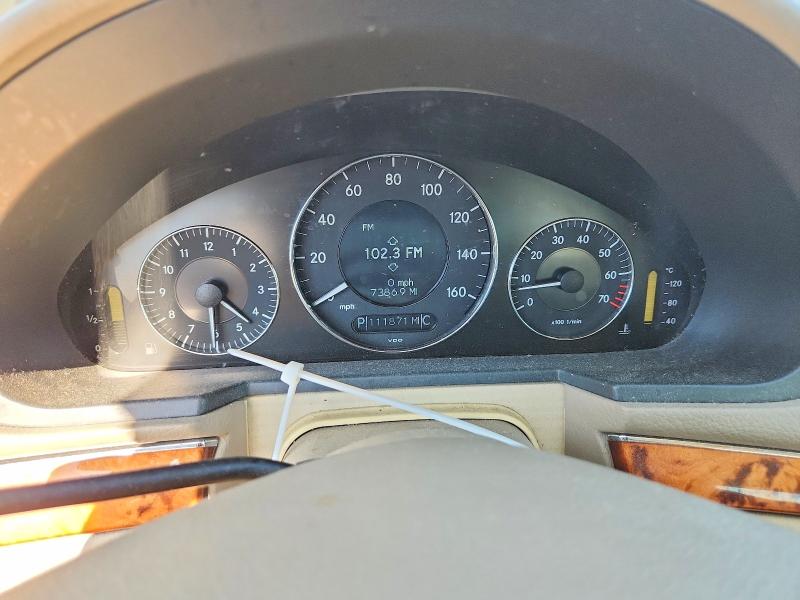 2006 Mercedes-benz E-class VIN WDBUF56J66A861536 COPART salvage auction — MINOR DENT/SCRATCHES, Ny - Certificate Of Title, sold $1,200 on 2026-08-14 (photo 9)