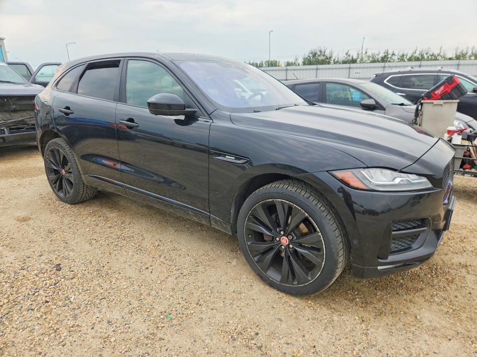2018 Jaguar F-pace VIN SADCL2FN6JA253570 COPART salvage auction — REAR END, Salvage Title, sold $9,600 on 2026-09-10 (photo 4)