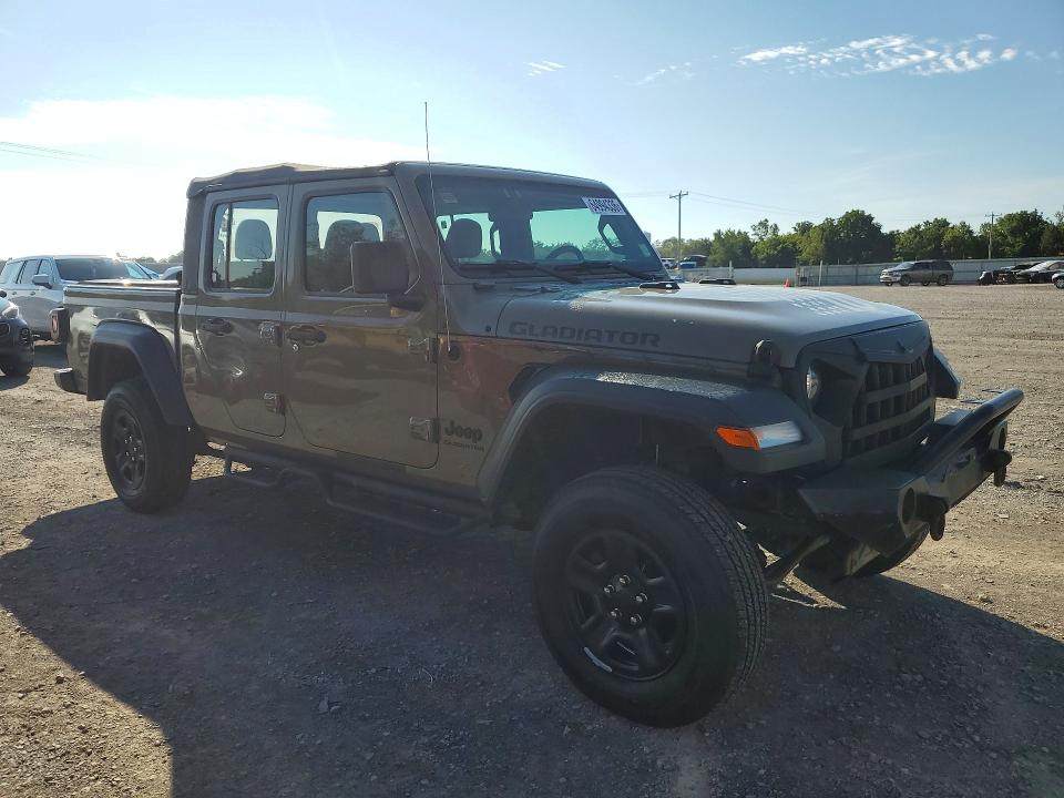2020 Jeep Gladiator VIN 1C6HJTAG0LL171693 COPART salvage auction — MINOR DENT/SCRATCHES, Ny - Certificate Of Title, sold $9,500 on 2026-09-02 (photo 4)